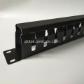 metal cable tie mount 19 inch 1U 12 ports Metal cable management Factory